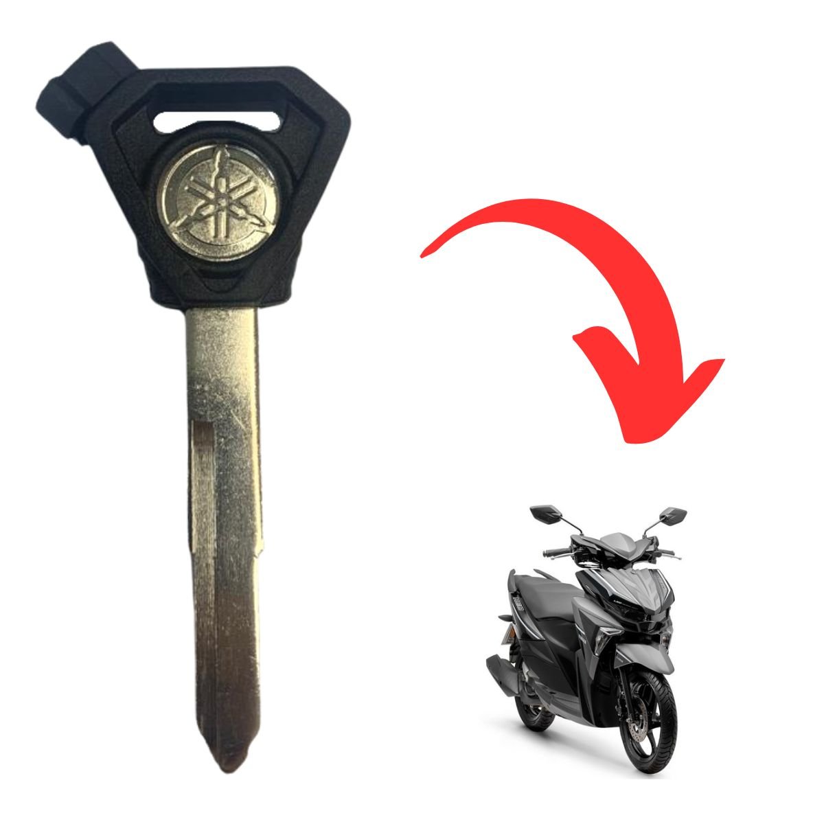 Chave Yamaha Magnetica Nmax Le